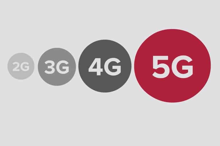 5g, 4g, 3g, 2g mobile data