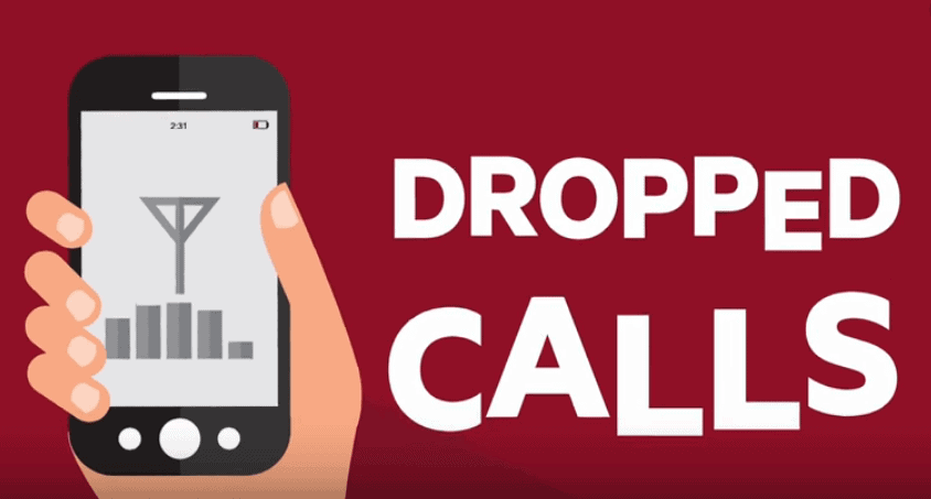 What does it mean when your phone keeps dropping calls?