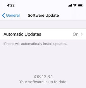 iphone software updates have settings that may tell you how to stop buffering