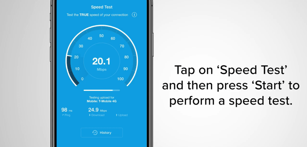 how to stop buffering? start with a speed test.